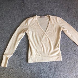 Cashmere Everlane Wrap Sweater
